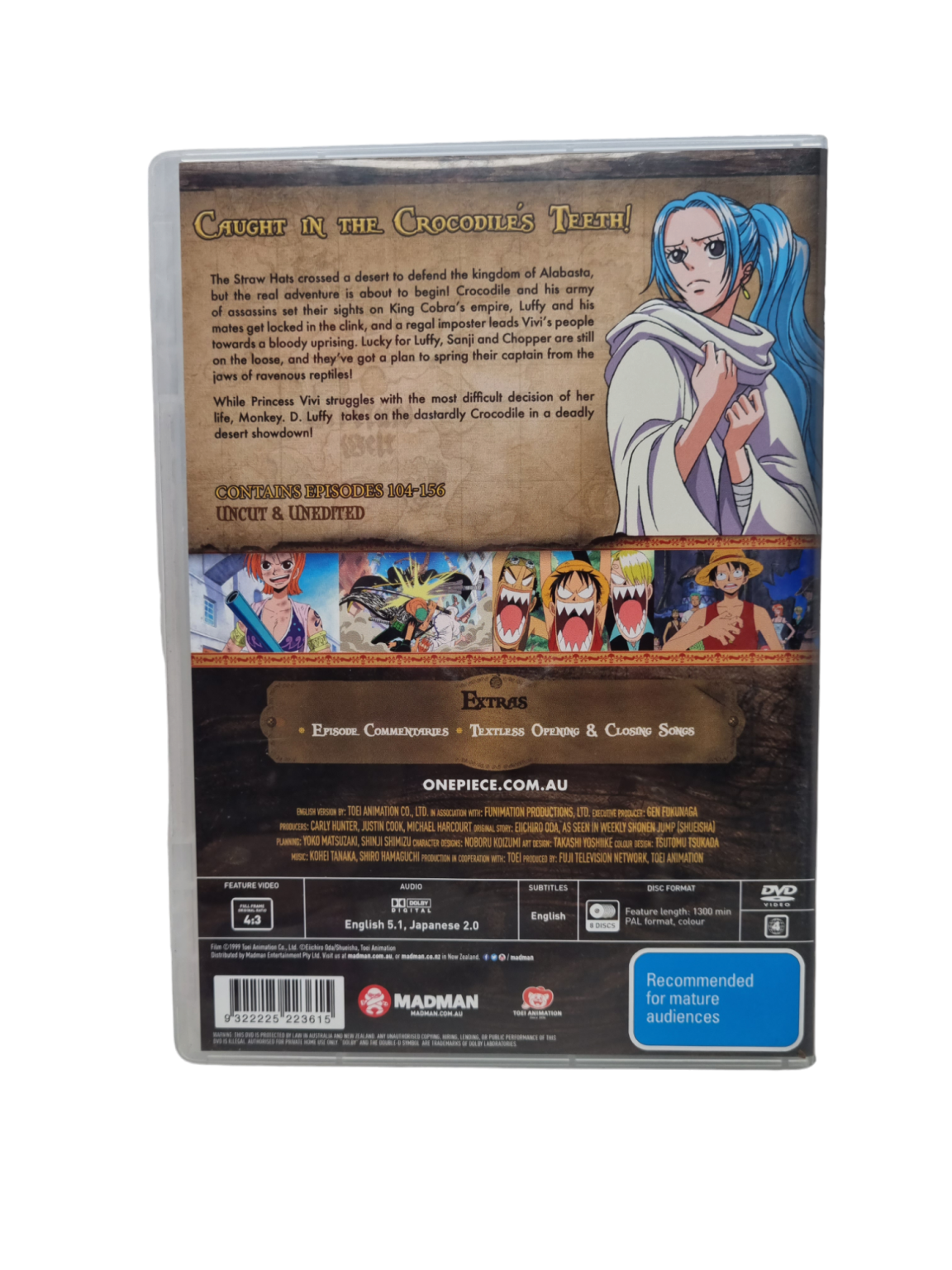 SHONEN JUMP ONE PIECE VOYAGE COLLECTION 3 DVD SET IP274976 PennyWise