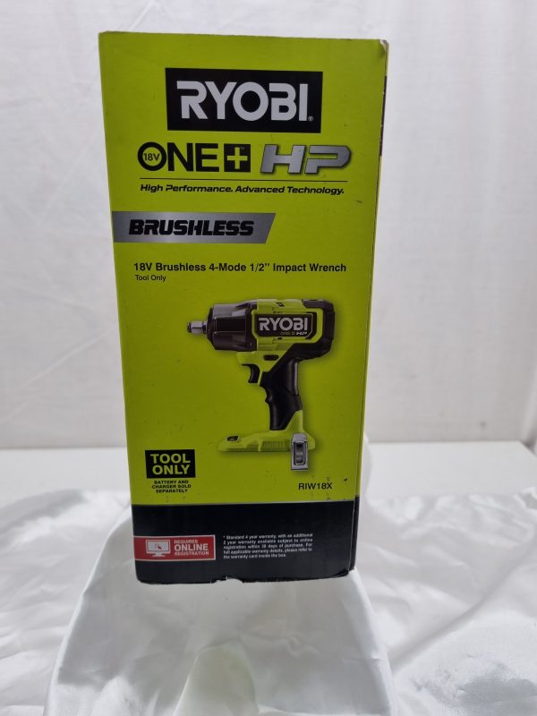 RYOBI 18V ONE+ HP™ Brushless 4-Mode ½” Compact Impact Wrench IP310363 - Image 3