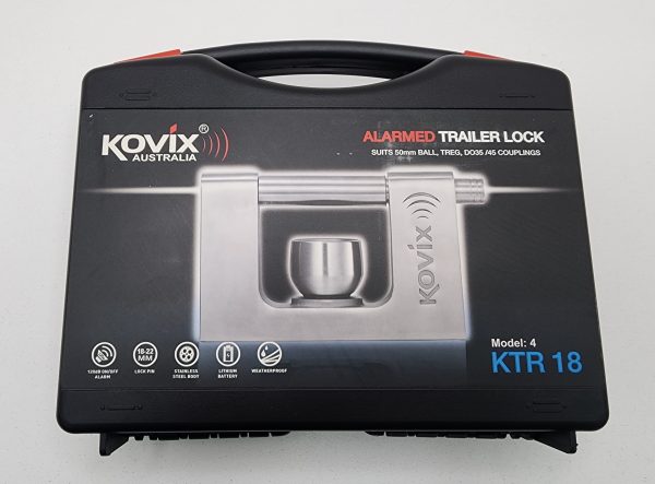 Kovix Australia Alarmed Trailer Lock KTR 18 - IP320652