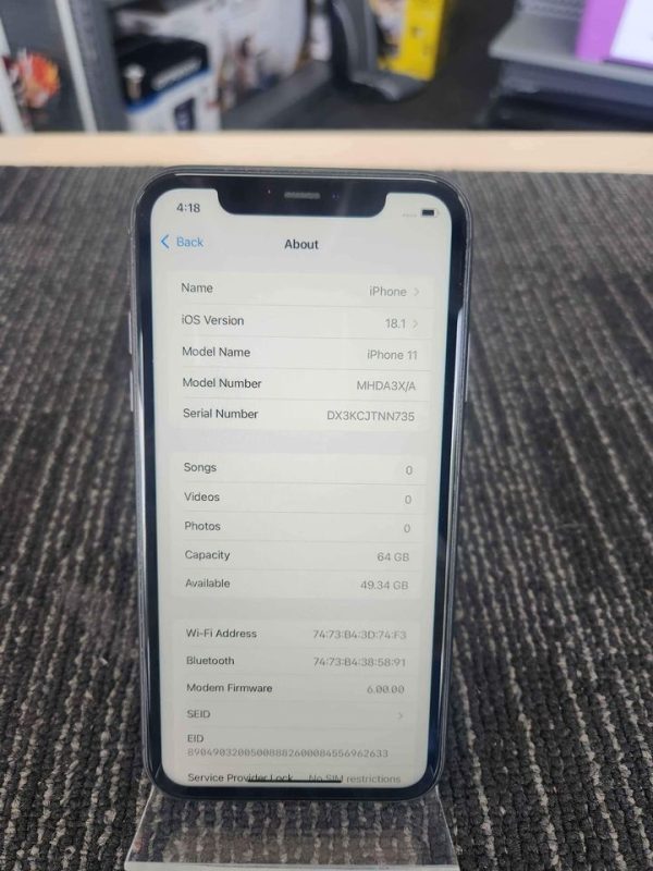 APPLE IPHONE 11 64GB - BL335297 - Image 8