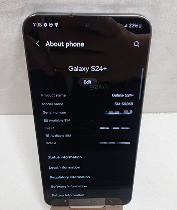 Samsung S24+ Grey 256GB - IP339514 - Image 3