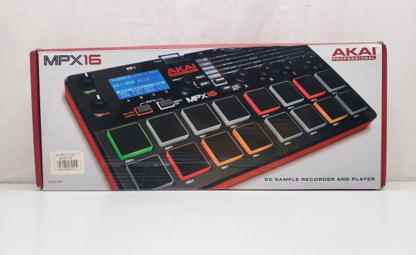 Akai MPX16 Digital SD 16-pad Sampler - IP311998 - Image 2