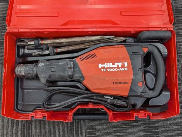 Hilti TE 1000-AVR Concrete Breaker w/ Case - BP340631