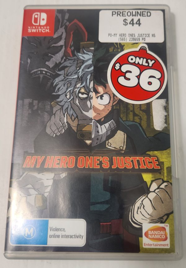 'My Hero's One Justice' Nintendo Switch Game GN341677 - Image 2