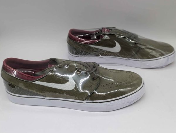 Nike Zoom Air Janoski Low Top Shoes (Olive - Size US11) - BP342077 - Image 3