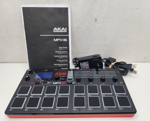 Akai MPX16 Digital SD 16-pad Sampler - IP311998