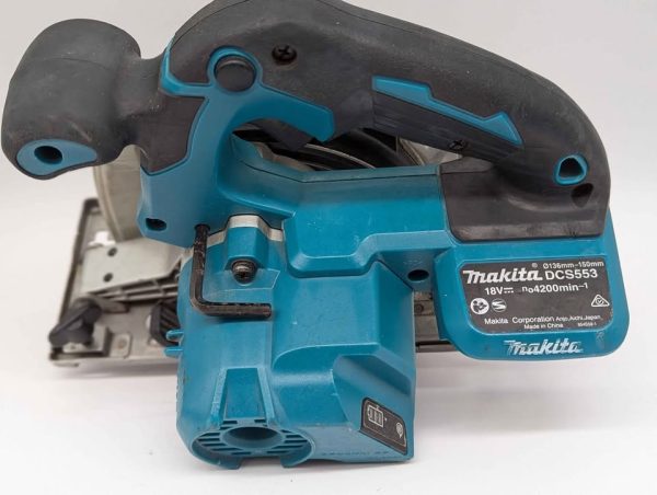 Makita 18V Brushless 150mm Metal Cutter w/ Dust Box Skin-Only (DCS553) - BP343509 - Image 6