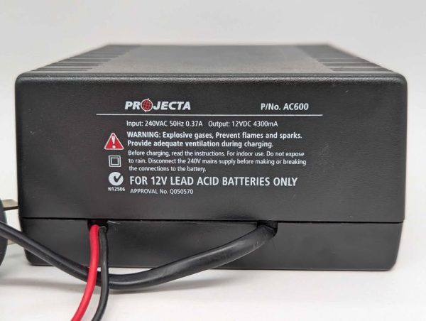 Projecta Automatic 12V 4300mAh Battery Charger - BP343399 - Image 4