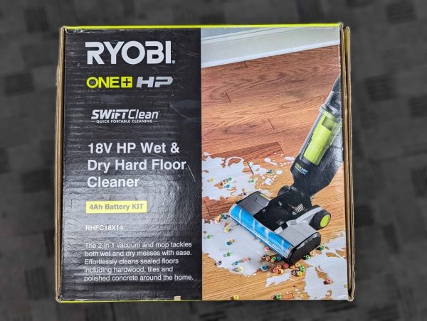 Sealed Ryobi 18V HP Wet & Dry Hard Floor Cleaner 4Ah Battery Kit (RHFC18X14) - BP346772 - Image 14