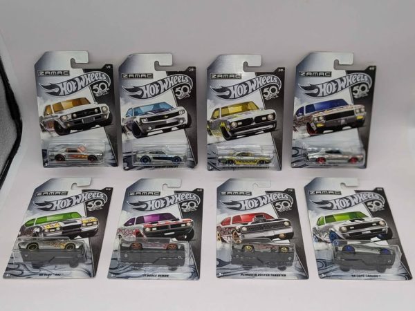 Hot Wheels Zamac 8 Pce Collectable Cars - BP345972