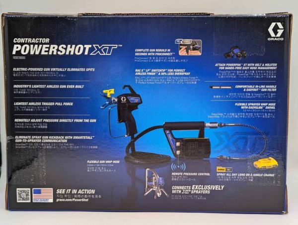 Sealed Graco Contractor PowerShot XT Electric-Powered Airless Paint Sprayer - BP347086 - Image 3