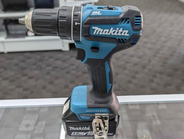 Makita 18V Brushless Hammer Driver Drill w/ 4Ah Battery - BP342381 - Image 2