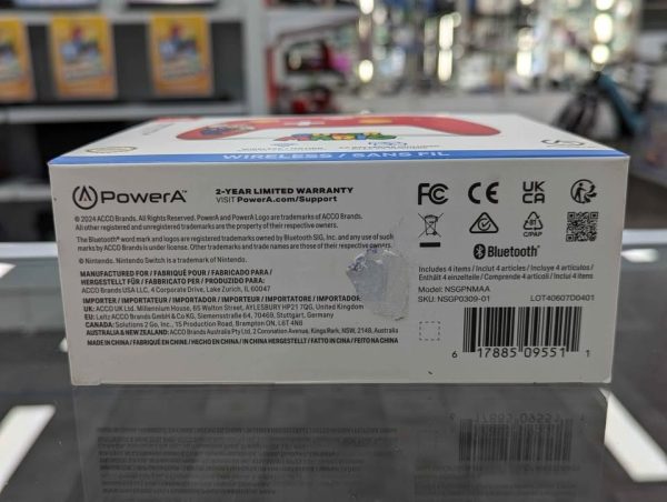 Sealed Nintendo Switch PowerA Wireless Super Mario Controller - BP343300 - Image 6