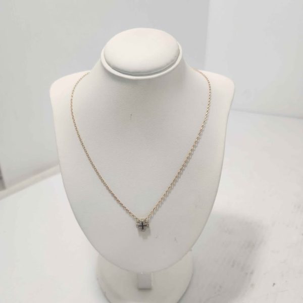 LADIES 9CT  GOLD NECKLACE #GN342358 - Image 4