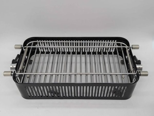 Everdure by Heston Blumenthal Rotisserie Tumbler and Cage w/ Brush & Pan Set - BP342520 - Image 5