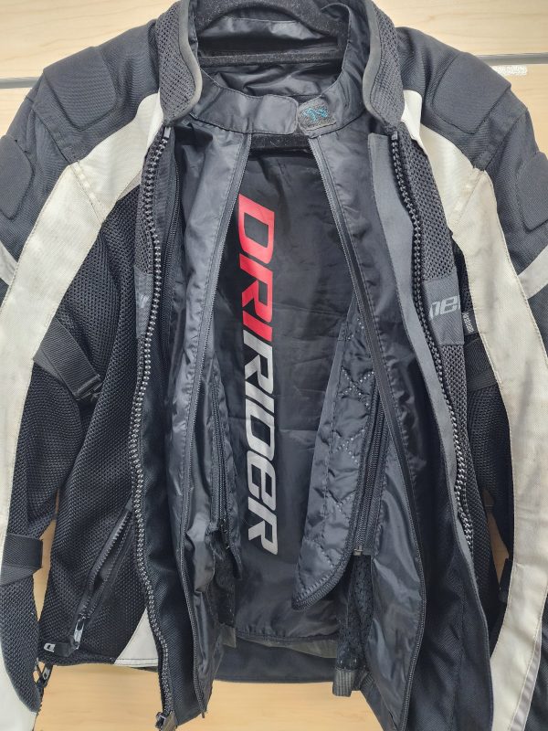 Dririder 'Airstream' Ladies Motorcycle Jacket Size 12 IP346601 - Image 6