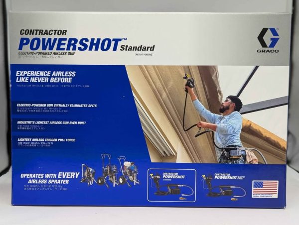 Sealed Graco Contractor PowerShot Standard Electric-Powered Airless Gun - BP345509