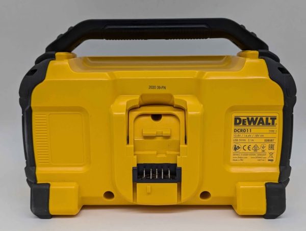 DeWalt 18V XR Compact Bluetooth Speaker Skin-Only (DCR011) - BP341166 - Image 4