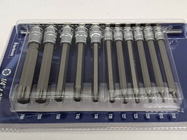 Sealed MechPro 11 Pce Torx Long Bit Socket Set - BP346040 - Image 2