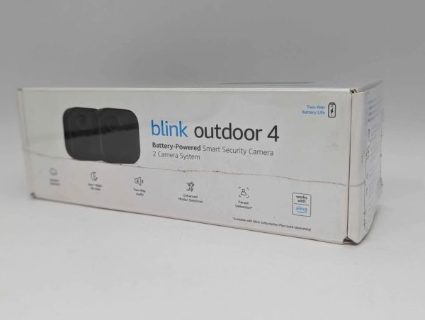 Blink Outdoor 4 Battery-Powered Smart Security 2 Camera System - BP343133