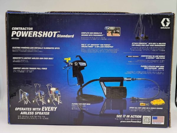 Sealed Graco Contractor PowerShot Standard Electric-Powered Airless Gun - BP345509 - Image 3