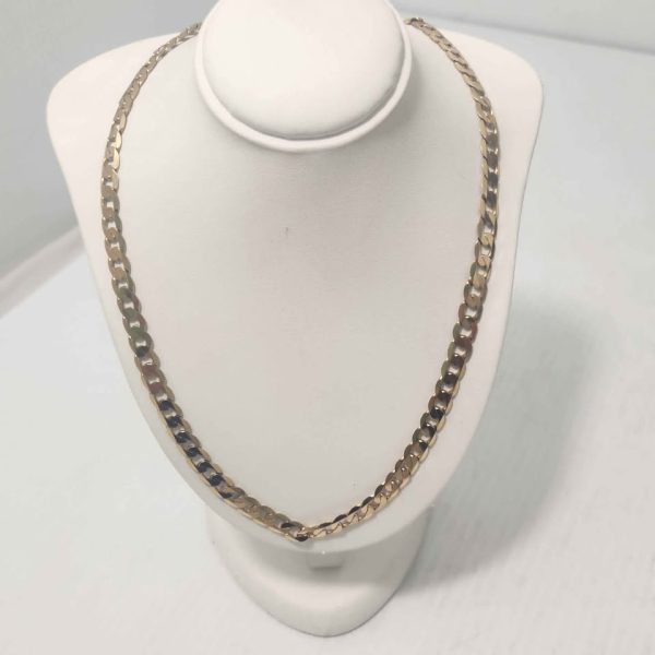 MENS 9CT YELLOW GOLD NECKLACE #GN320002 - Image 5