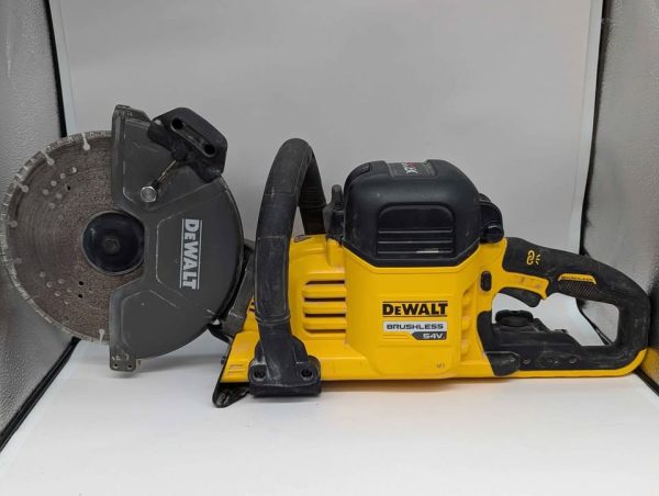 DeWalt 54V 230mm Brushless Concrete Cut Off Saw w/ 12Ah Battery (DCS691) - BP343631 - Image 2