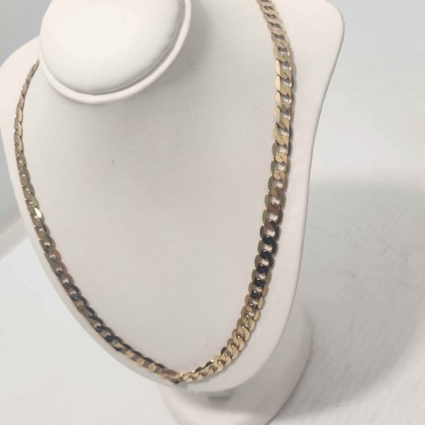 MENS 9CT YELLOW GOLD NECKLACE #GN320002 - Image 6