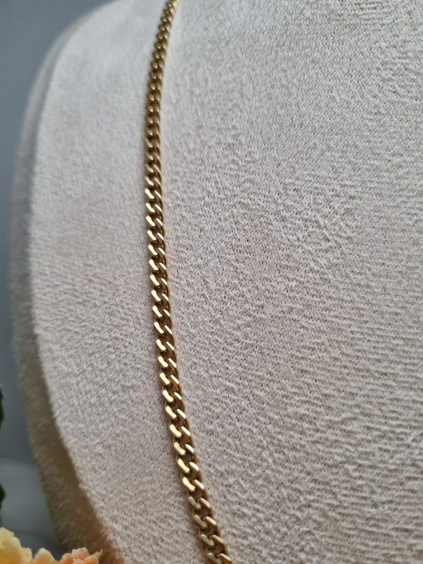 9ct Yellow Gold Curb Chain TW343701 - Image 6