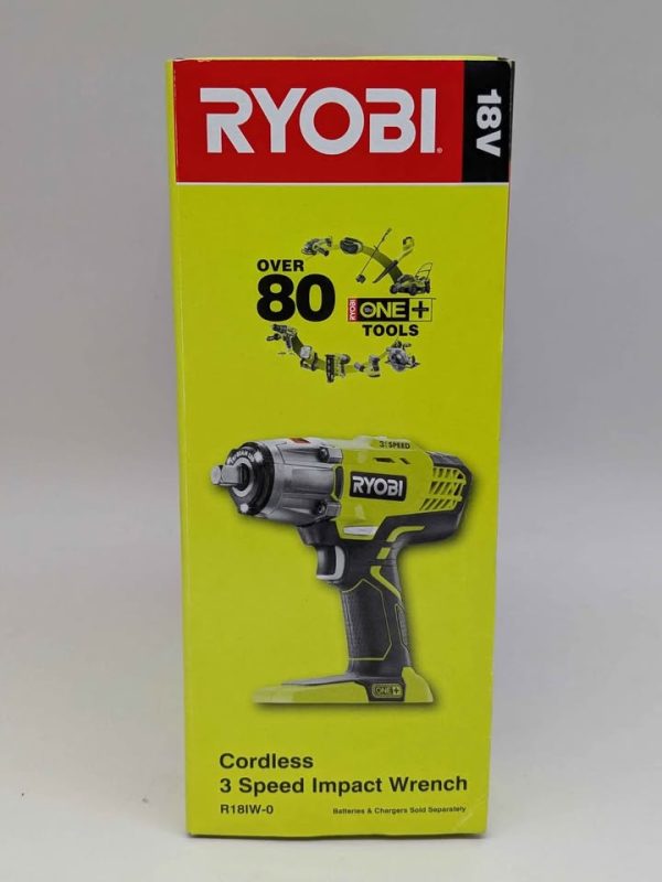 Sealed Ryobi 18V ONE+ 3-Speed Impact Wrench Skin-Only (R18IW) - BP345876 - Image 2