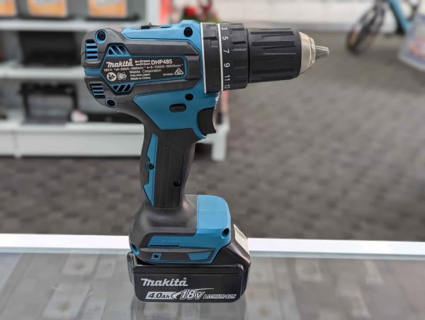 Makita 18V Brushless Hammer Driver Drill w/ 4Ah Battery - BP342381 - Image 4