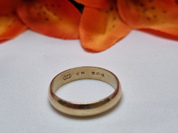 9ct Yellow Gold Band TW343711 - Image 3