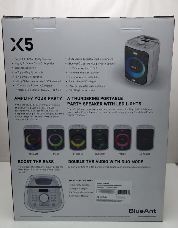 BlueAnt Portable Bluetooth Party Speaker - IP335510 - Image 4