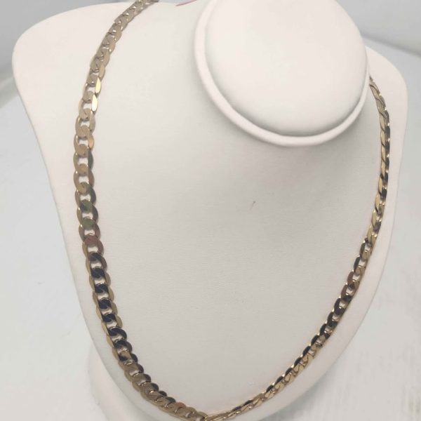 MENS 9CT YELLOW GOLD NECKLACE #GN320002 - Image 7