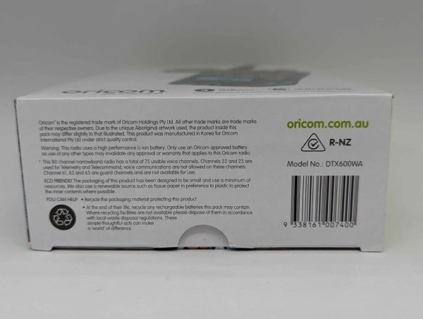 Sealed Oricom 5 Watt UHF CB Radio Special Edition (DTX600) - BP345171 - Image 6