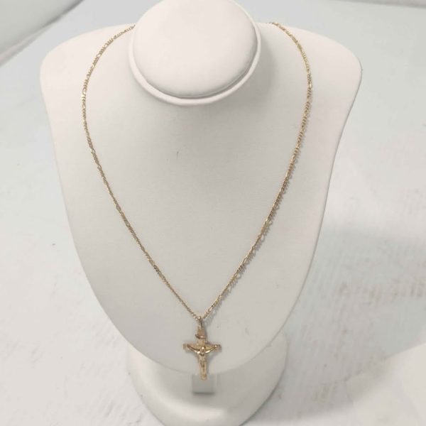 LADIES 9CT YELLOW GOLD NECKLACE #GN432577 - Image 4