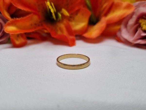 18ct Yellow Gold Band TW334538 - Image 2