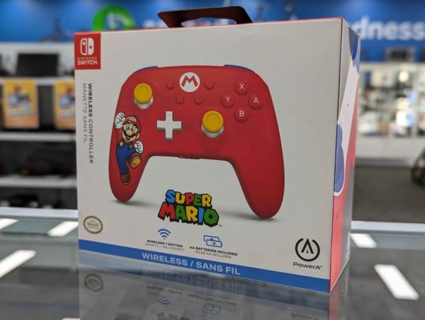 Sealed Nintendo Switch PowerA Wireless Super Mario Controller - BP343300