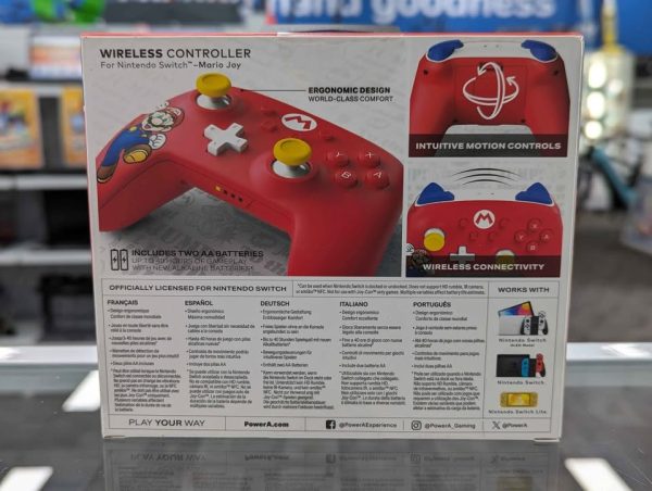 Sealed Nintendo Switch PowerA Wireless Super Mario Controller - BP343300 - Image 3