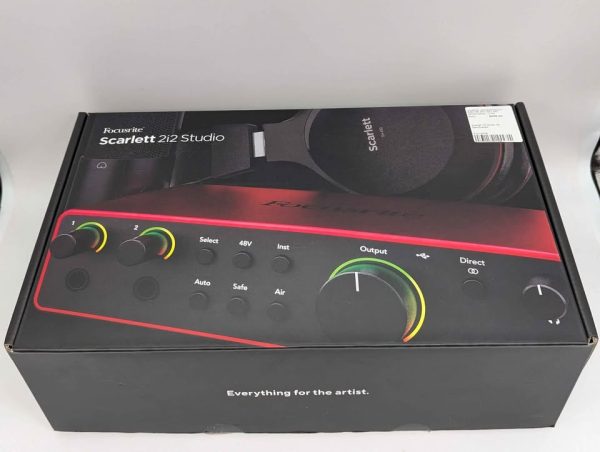 Focusrite Scarlett 2i2 Studio Kit 4th Gen (MOSC0040) - BP346664 - Image 9