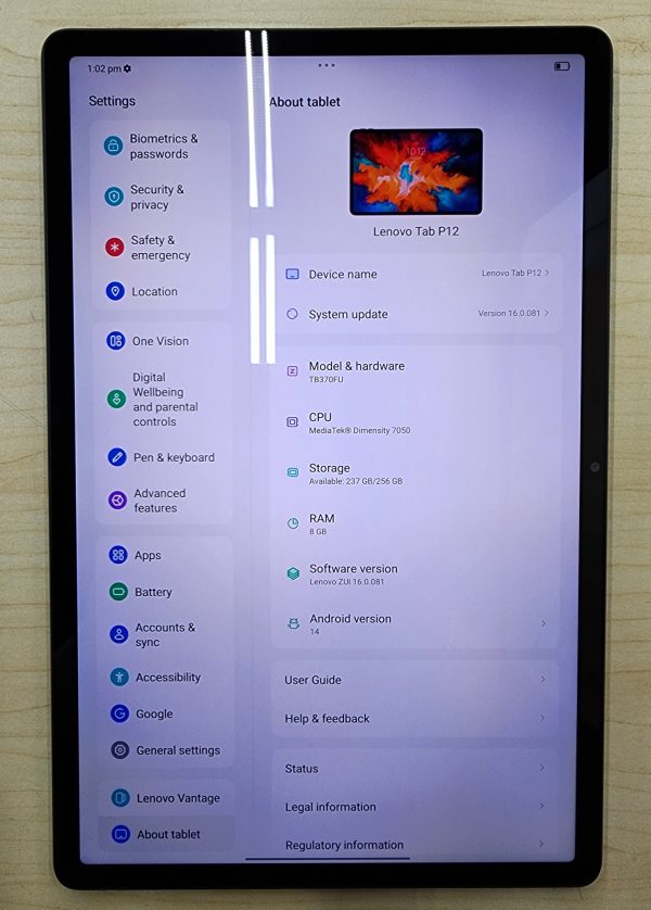 Lenovo Tab P12 With Tab Pen Plus - IP347310 - Image 3