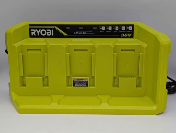 Ryobi 36V 4Ah 3 Port Rapid Charger (R36CHR3P) - BP341168