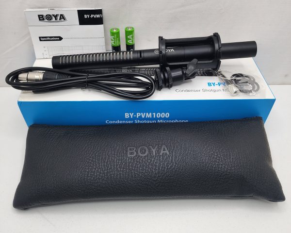 Boya By-Pvm1000 Professional Shotgun Microphone - IP340313 - Image 4