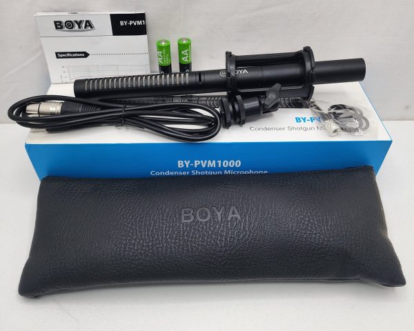 Boya By-Pvm1000 Professional Shotgun Microphone - IP340313 - Image 9