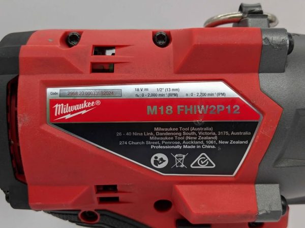 Milwaukee 18V 1/2" Brushless High Torque Impact Wrench Skin-Only (M18 FHIW2P12) - BP345232 - Image 6