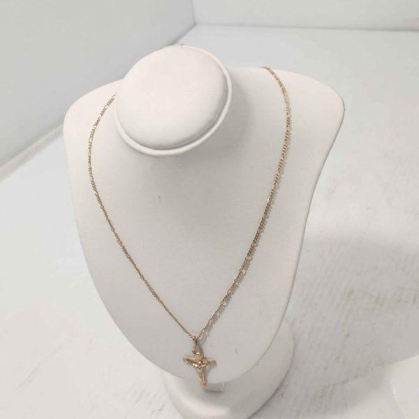 LADIES 9CT YELLOW GOLD NECKLACE #GN432577 - Image 6