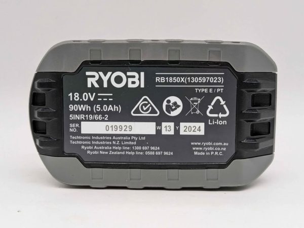 Ryobi 18V 5Ah Battery - BP346046 - Image 5