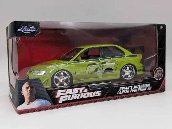 Jada Fast & Furious Brian's Mitsubishi Lancer Evolution VII Collectable Model Car - BP345979