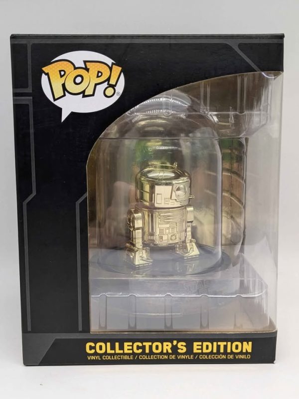 Pop Collector's Edition Gold R2D2 Bobble Head Vinyl - BP345980 - Image 2