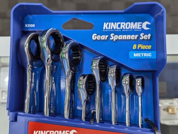 Kinchrome 8 Pce Metric Gear Spanner Set - BP343001 - Image 2